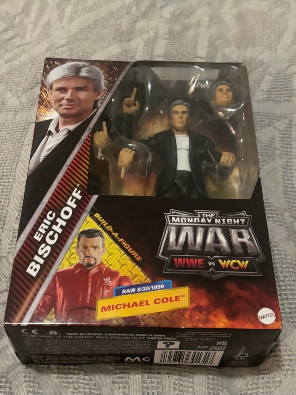 Eric Bischoff WWE Monday Night War Action Figure New in Box